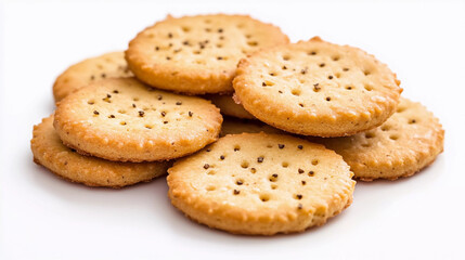 cookies on a white background