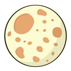 Moon. Halloween decoration