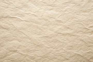 Obraz premium Light brown crumpled craft paper background