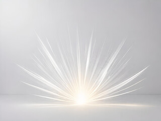 White gray background with light effect