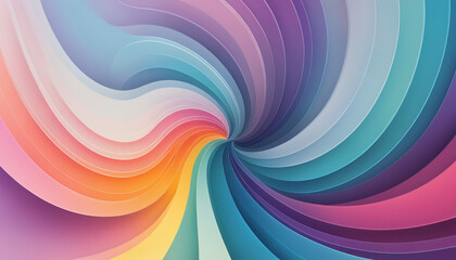 Obraz premium swirling colors blending together, soft gradients