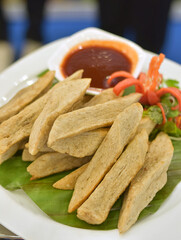 Keropok Lekor (Fish Cracker Snack)