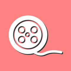 Reel Vector Icon