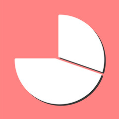 Pie Chart Vector Icon