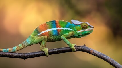 Fototapeta premium lizard on a tree