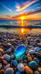 Obraz premium sunset on the beach