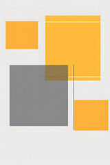 Fototapeta premium Abstract Yellow and Gray Minimalist Background Design