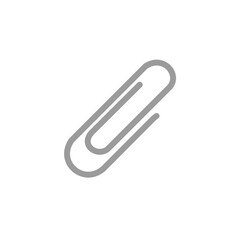 Fototapeta premium Simple Paperclip Icon