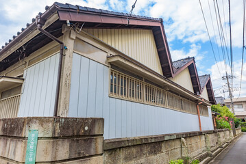 Street view of Kiryu City,  Gunma Prefecture, Japan