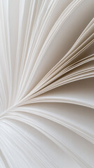  Abstract Art of an Open Book