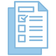 Survey Icon Element For Design