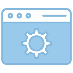 Web optimization Icon Element For Design