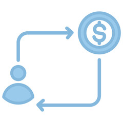 Conversion Icon Element For Design