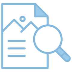 Image Search Icon Element For Design