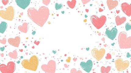 Invitation card design for valentine