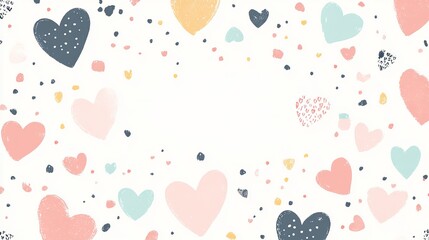 Invitation card design for valentine