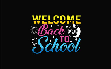 Back to School Typography T-Shirt Design vector graphic template,
100 Days Of School Typography T-Shirt Design vector graphic 
template,
