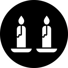 Candle Icon Design