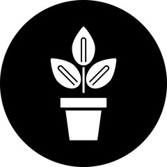 Indoor Plants Icon Design
