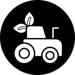 Tractor Icon Design