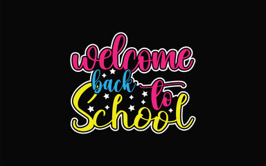 Back to School Typography T-Shirt Design vector graphic template,
100 Days Of School Typography T-Shirt Design vector graphic 
template,