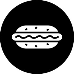 Hot Dog Icon Design