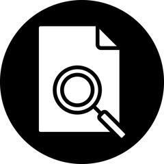 File Search Icon Design