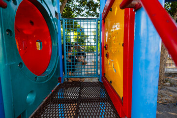 Play Equipment For Children And Mother And Child