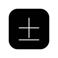 plus minus glyph icon