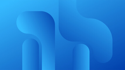 ABSTRACT BACKGROUND GRADIENT BLUE SMOOTH LIQUID COLORFUL DESIGN WITH GEOMETRIC SHAPES VECTOR TEMPLATE GOOD FOR MODERN WEBSITE, WALLPAPER, COVER DESIGN 