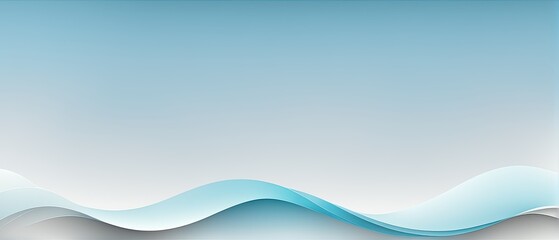 Abstract Blue Wave Background