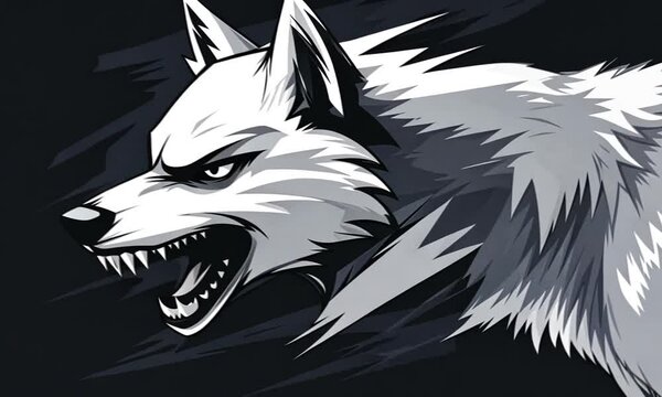 Wolf's Roar: A Digital Artwork
