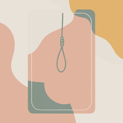 Reverse hanging human skeleton