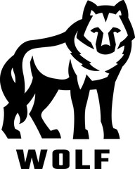 Wolf logo,emblem.