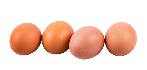 eggs isolated on white or transparent background