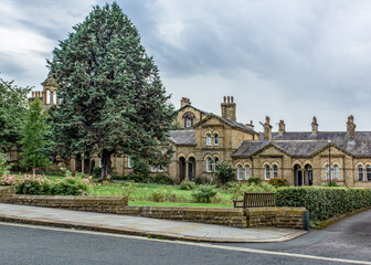 The one bedroomed almshouses overlooking the gardens in Alexandra Square in the World Heritage Site of Saltaire were built for seniors or those unable to work who had to be of good moral character
