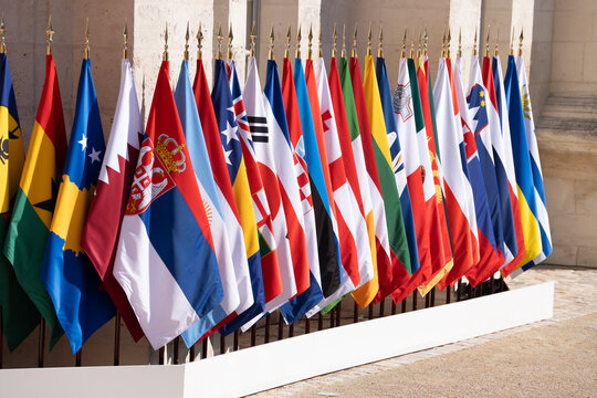 Paris, France 5 October 2024. Francophonie Summit in Paris, at the castle Villers-Cotter&ecirc;ts.