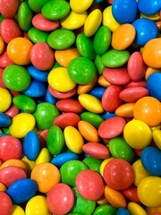colorful chocolate candies