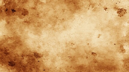 Vintage Paper Texture with Brown Stains