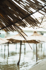 Danube river overflow Novi Sad Serbia