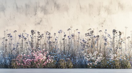 Lifelike Modern Minimalist Floral Display