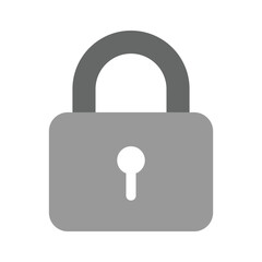 A lock icon symbolizing security, privacy, or protection