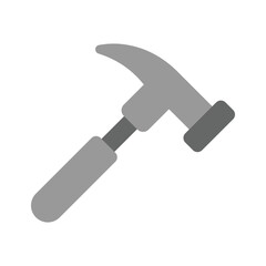 A hammer, representing tools, building, construction, or repair