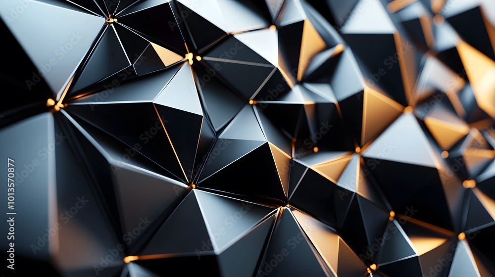 Poster 3d background with repeating pattern.