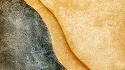 Fototapeta premium Abstract Textured Background with Black and Yellow Hues