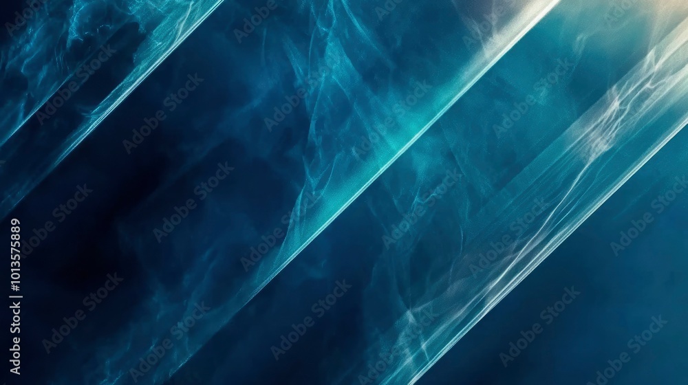 Poster abstract blue and white texture with diagonal lines