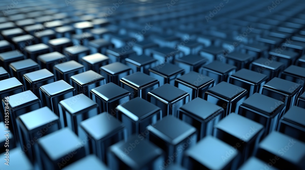 Poster 3d background with repeating pattern.