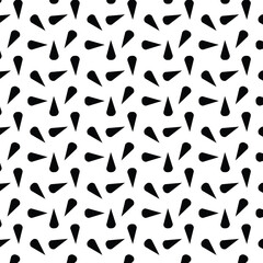 Seamless black and white  pattern.