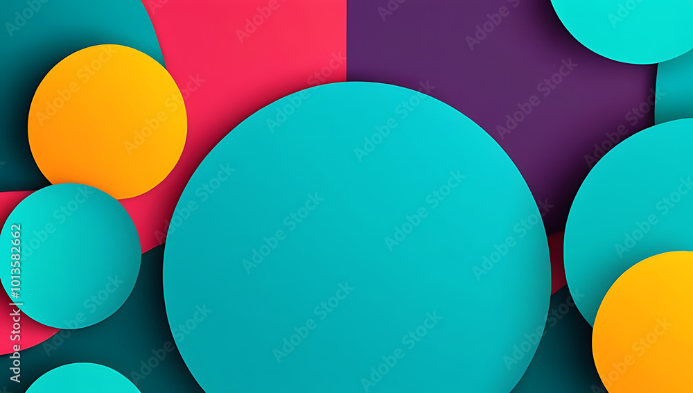 Aufkleber bright dynamic background effect creating lively festive atmosphere