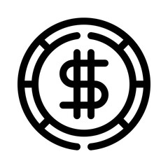 Dollar Sign line icon